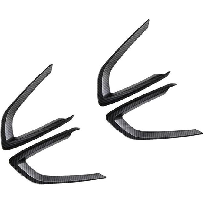 ABS Plastic Carbon Fiber Grain Interior Door Handle Cover Trims, Inner Door Handle Cover Trims 4 PCS, 2023 Compatible with BMW X1