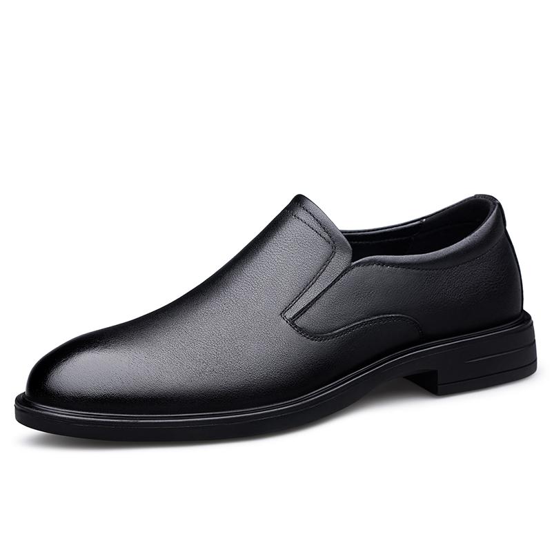 Fashion Leisure Walk Men Casual Shoes Genuine Leather Male Loafers Hot Sale Driving Shoes New Arrival Slip on Flats Comfy Business Shoes