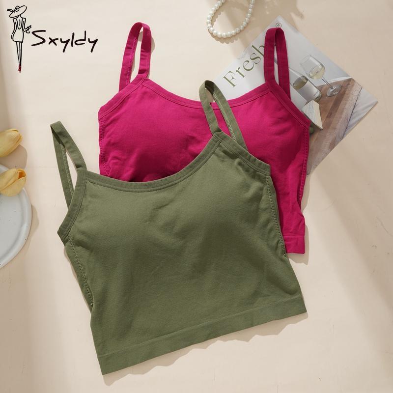 Damen BHs Bralette Einfarbig Sexy Unterwäsche Weste Weiblich Kabellos Nahtlos Dessous