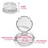 Stove Knob Covers for Child Safety by Kiddigard - Small to Medium Sized Clear Kitchen Stove Knob Covers for Child & Baby Safety – Value for Money