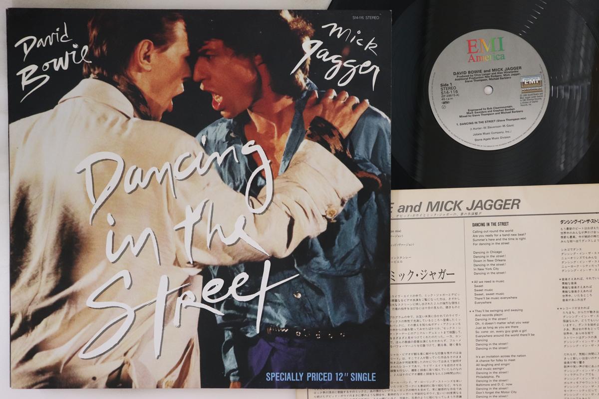 

12inch Record MICK JAGGER, DAVID BOWIE - Dancing In The Street (Steve Thomps S14116 EMI 1985 Japan Rock Used