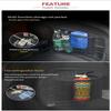 Auto-Aufbewahrungsnetz, dehnbares Netztaschennetz, magischer elastischer Aufkleber, universelles hinteres Netz, Kofferraumtasche, Taschenkäfig, Auto-Organizer