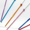 5 Pcs Beads Crochet Hook Set Metal Crochet Needle Handmade Knitting Needle Handmade Crochet Needle for Craft Project