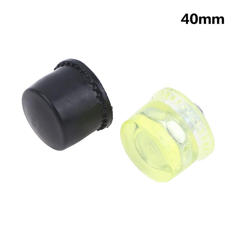 1 Pair Of Double Face Tap Rubber Hammer Head 25Mm 30Mm 35Mm 40Mm 45Mm Yellow Black Hammer Replacement Striking Head