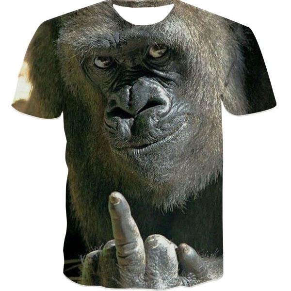 GORILLA WEAR Maglietta Uomo Tinta Unita - Pratica Con Tasche, Logo Sul Retro. Cotone Di Qualità.