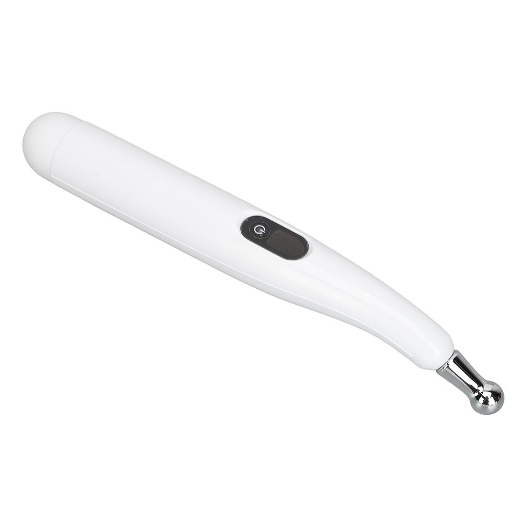 Electric Acupuncture Massage Pen Promote Circulation USB Rechargeable Meridians Massager Pen with 5 Heads
