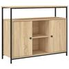 VidaXL Buffet chêne sonoma 100x35x80 cm bois d'ingénierie 835500