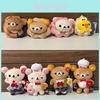 Rilakkuma Plüsch Schlüsselanhänger Mit Cartoon Tier Design Für Kinder Und Sammler