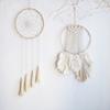 10Pcs Dreamcatcher Ring Bamboo 23Cm Diameter Round Wooden DIY Craft Tools for Mandala Curtain Ringer Home Decor