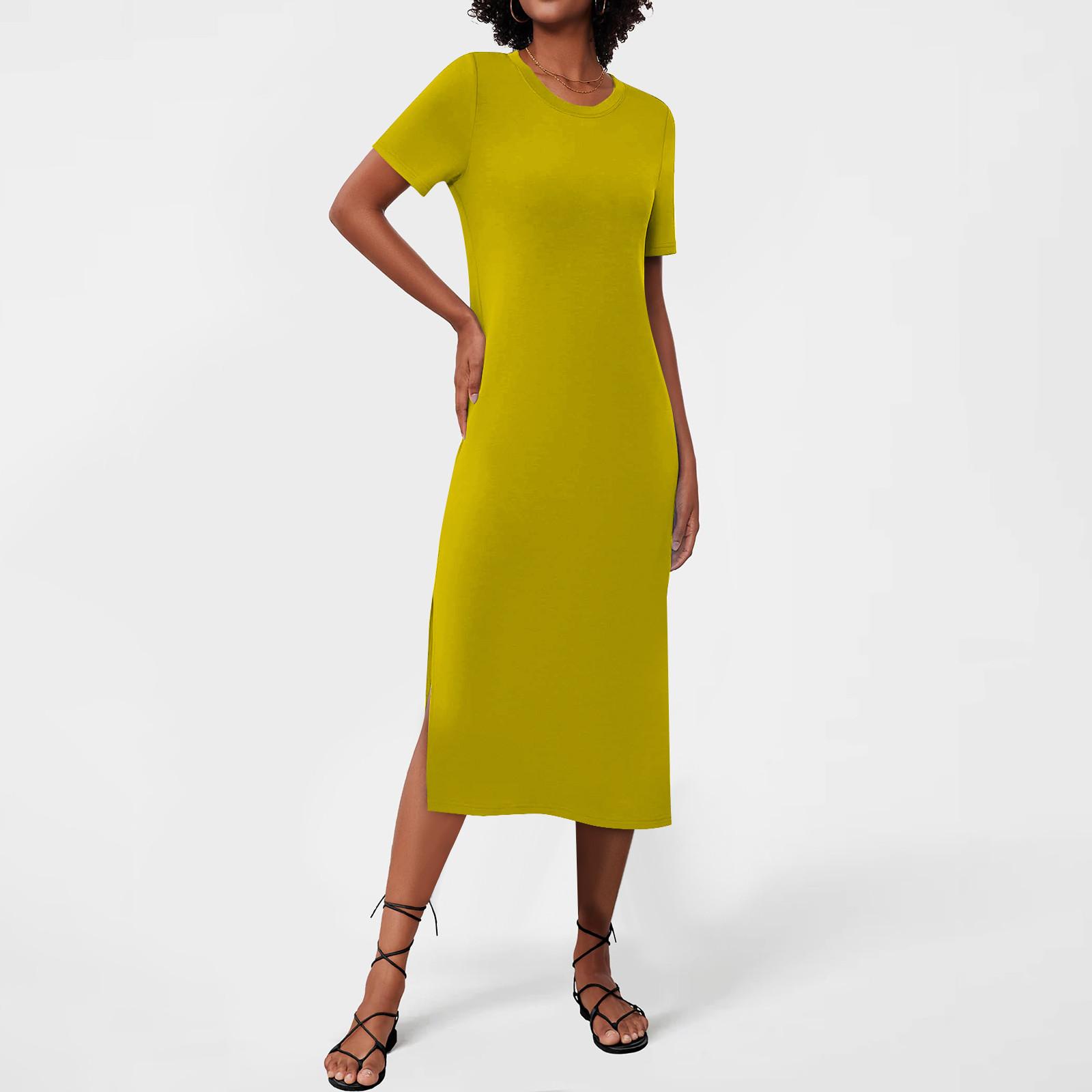 

Женские струящиеся платья Женские летние платья Повседневные длинные платья с круглым вырезом Милые длинные платья с цветочным принтом XL