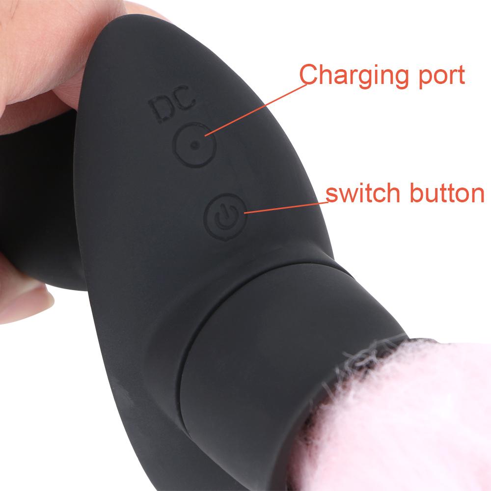 10 Frequency Fox Tail Anal Plug Vibrator Remote Control Adult Game Cosplay Vibrating Butt Plug Sex Toys for Couples Anus Dilator