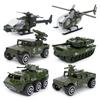 Military Affairs Mini Fire Fighting Special Police Alloy Car Model Toy Children