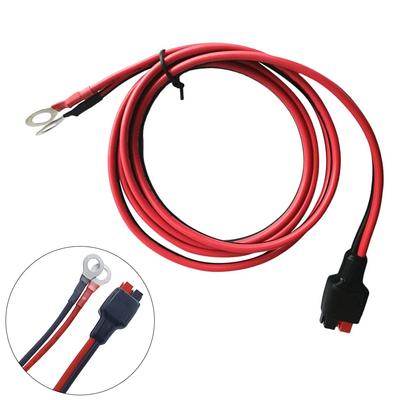 45A For Anderson Connector To O-Ring Terminal Battery Connector Cable 10AWG Featuring A 45A For ANDERSON Pole Connector