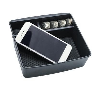 Auto Aufbewahrungsbox Auto Innenraum Innere Schwarze ABS Organizer Abdeckung 17,3x16cm