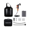 Portable Camping Shower with 20L Solar Heating Bag Rechargeable Electric Pump for Watering Flowers Hiking Beach Washing