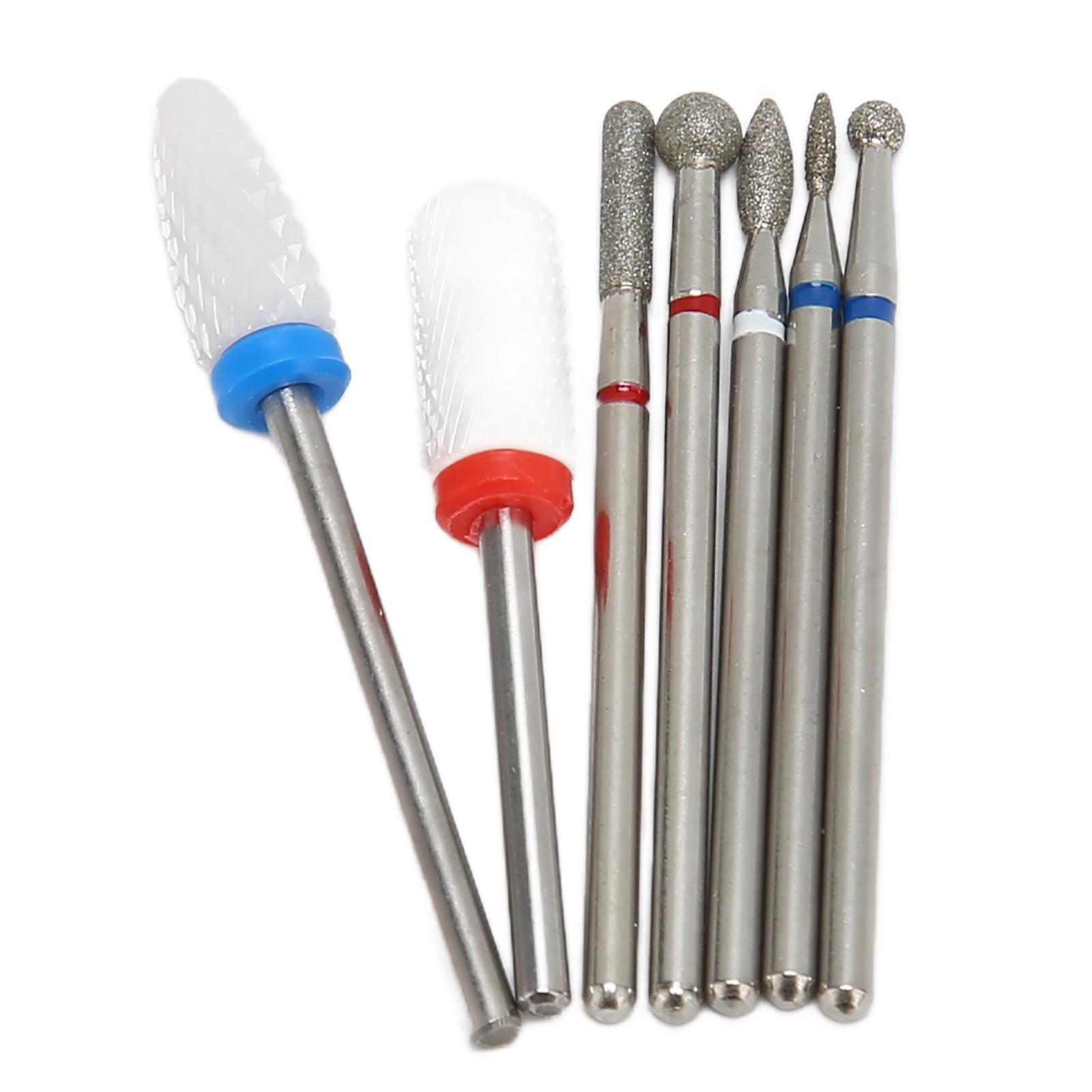 

Набор из 7 шт. фрез для ногтей, вольфрам, керамика, маникюр, педикюр, левша, правша, акрил, гель, кутикула