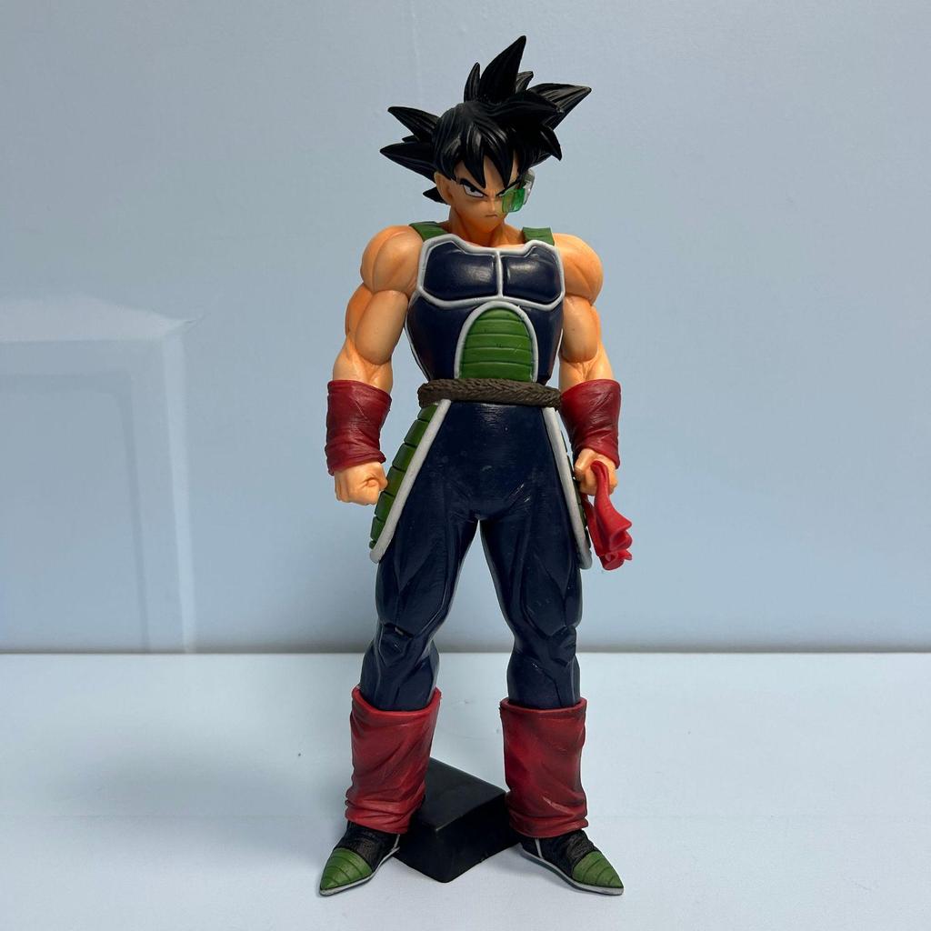 Super Saiyan Bardock & Black-Haired Goku Standing Pose Manga Color Model Ornament