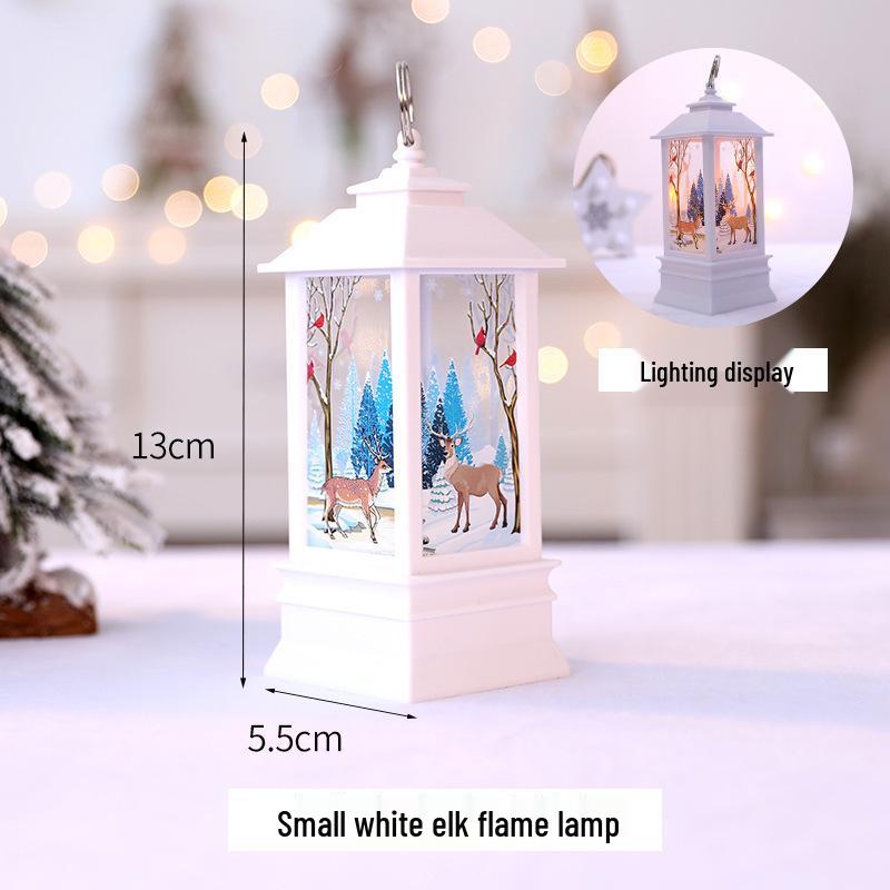 LED Santa Claus Christmas Lantern Ornament 5.3*5.3*12.5 cm