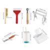 Kit de 7 piese Unelte pentru Apicultură pentru Apicultori, Perie pentru Albine, Furcă pentru Decapacitare, Suport Cadru, Răzuitoare pentru Albine, Introductor Sârmă pentru Cadre, Captor