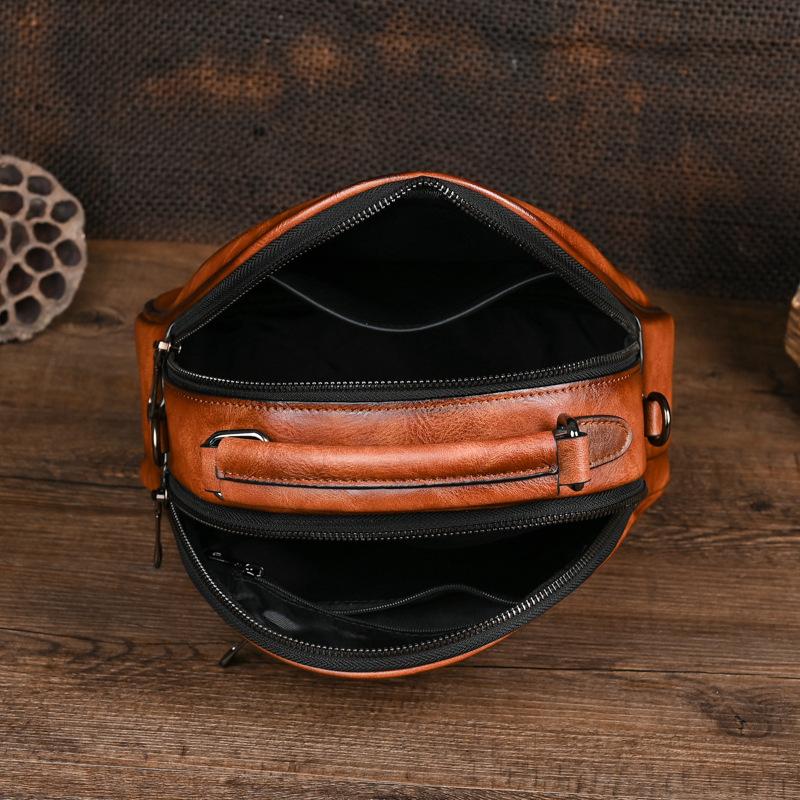 Neue Vintage-Mini-Handtasche aus PU – Umhängetasche mit geprägter Premium-Textur und Straßenprägung für lässige Ausflüge
