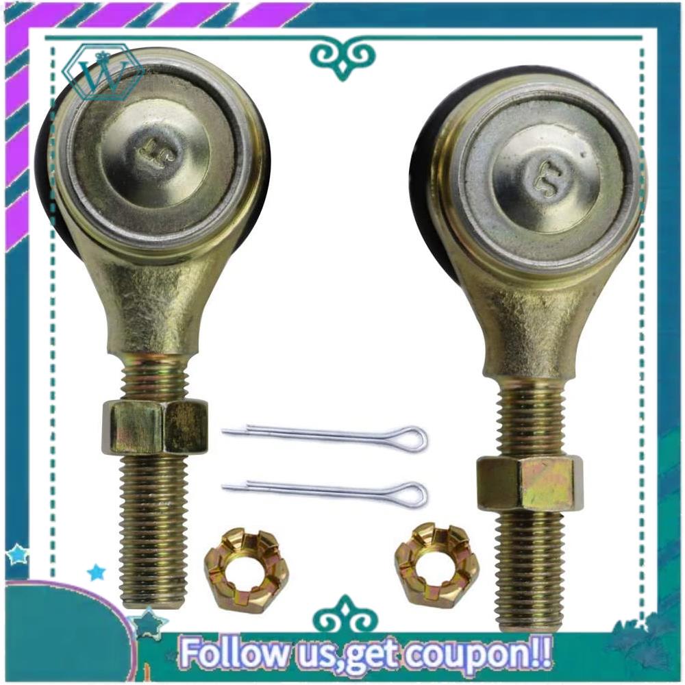 AA92-ATV Upper And Lower Ball Joint Tie Rod Ball Joint Kit For Warrior 350 YFM350 YFM-350 YFM350 1987-2004 black gold
