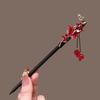 2026 Retro Tassel Wood Hairpin for Hanfu & Qipao