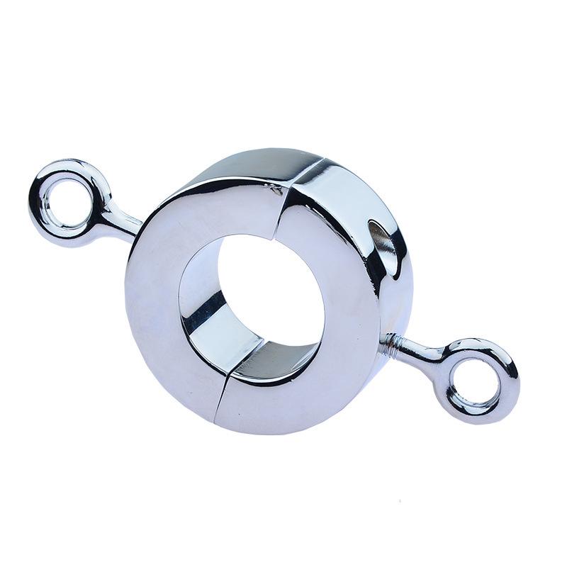Metal Penis Weight & Scrotum Pendant for Men - Enhances Stamina & Firmness