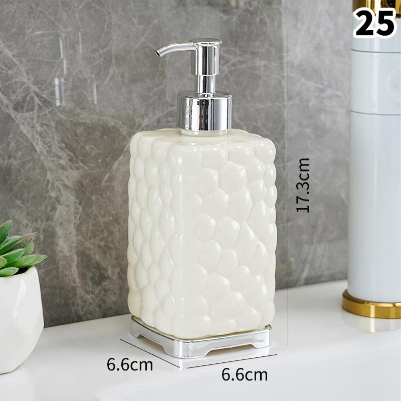 Soap Dispenser For Liquid Bathroom Empty Refill Subbottle Detergent Kitchen Press Type Hand Sanitizers Shower Gel Shampoo Bottle