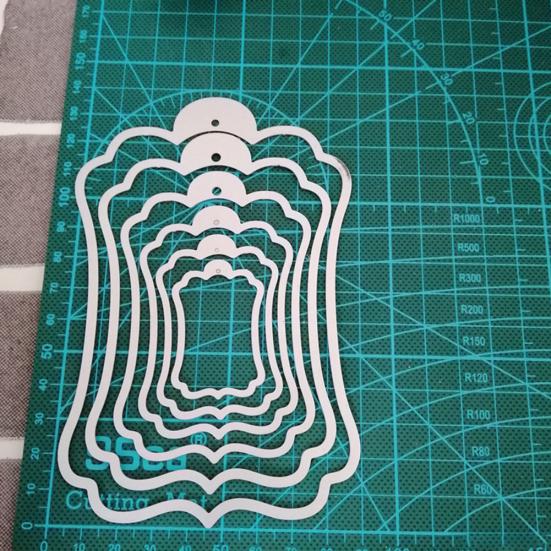 Label Stamp Metal Cutting Dies DIY Scrapbook Paper Cards Photo Punch Stencil
