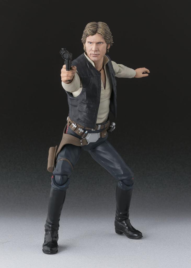 TAMASHII NATIONS Star Wars Han Solo NEW 150mm painted movable figure S.H.Figuarts (A HOPE) Approx. ABS&PVC