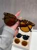3PCS Classic Round Frame Sunglasses Sweet Cute Photography Essential Sun Protection Glasses Outdoor Vacation Travel Shades