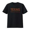 Womens Texas Volleyball Vintage Distressed T Shirt Black Vintage Washed Comfortable Stretched Designer Clothes Slightly