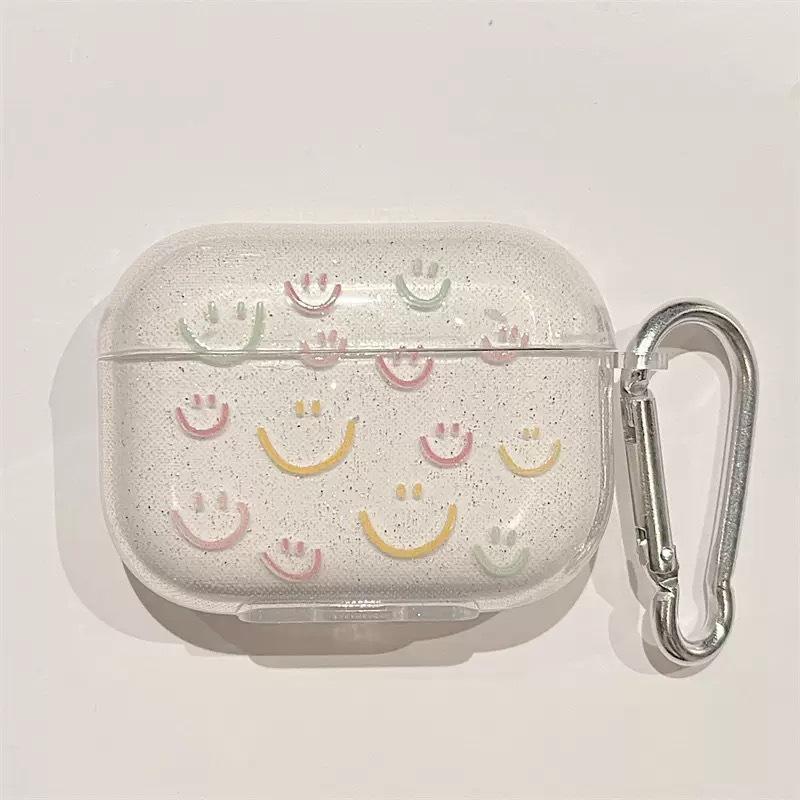 Applicable to Apple AirPods pro1 generation wireless bluetooth headset cover glitter love soft simple men and women protective case