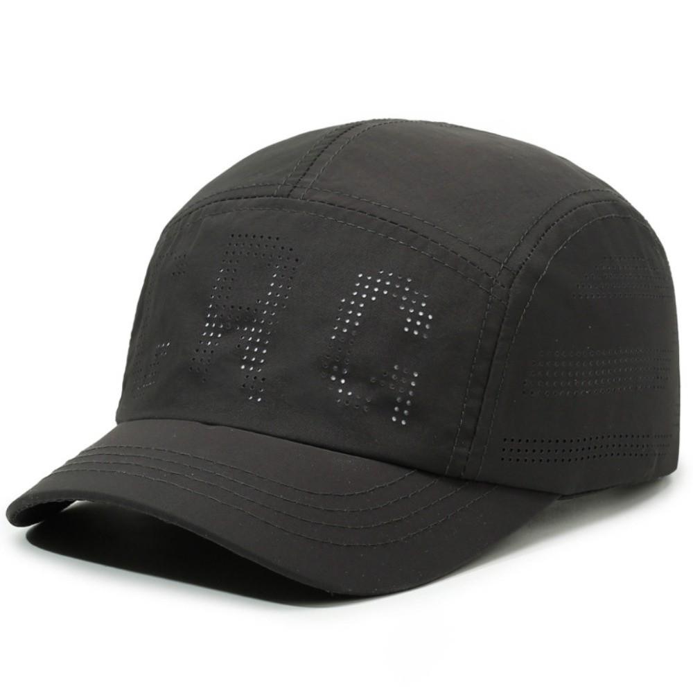 

Quick Dry Mesh Baseball Cap Breathable Running Cap Comfortable Dad Hat Outdoor темно-сірий колір
