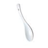 Bone China Ceramic Soup Spoons - 50 Pack