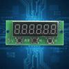 5V 6 Digital Red Digital Counter Module For Addition And Subtraction With Memory From 0 To 999999 Data Retention