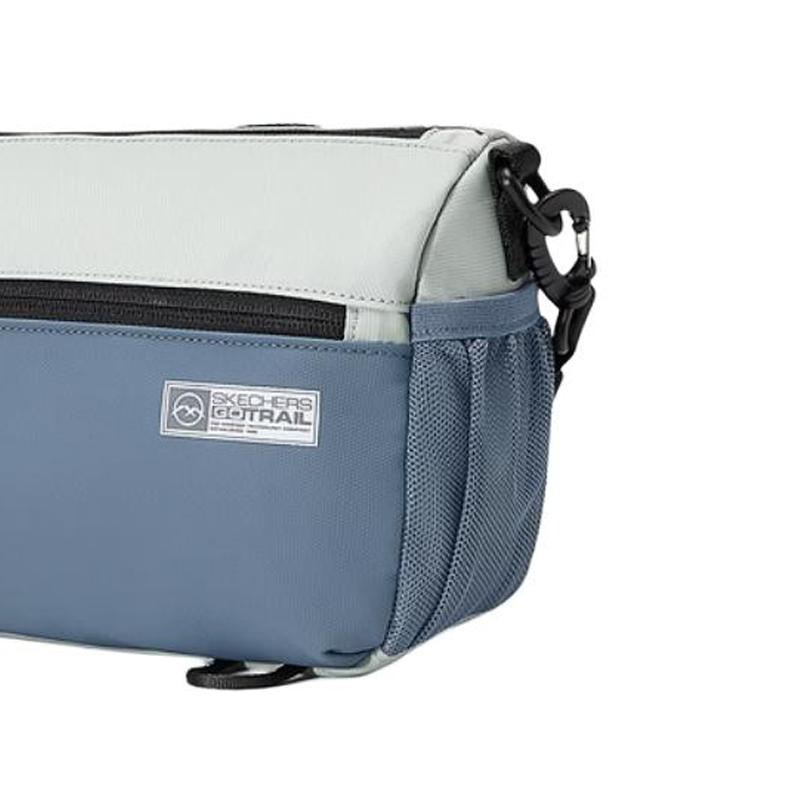 New Skechers Fabric Crossbody Bag, Shoulder Bag Regular Unisex Aqua Green Gray L125U035-04PY