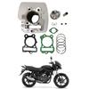 Ac29-Motorcycle Engine Cylinder Piston Replacement Kit 56Mm Fits For BAJAJ Boxer 150, Discover 125G, Bm150 CT150