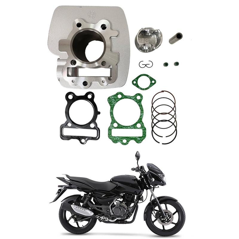 Ac29-Motorcycle Engine Cylinder Piston Replacement Kit 56Mm Fits For BAJAJ Boxer 150, Discover 125G, Bm150 CT150