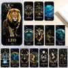 12 Constellation Card Transparent Phone Case for LG K22 K30 K40 K40S K41 K42 K50 K50S K51 K51S K52 K61 K62 K71 K92 Q61