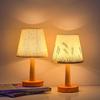 Original Wood Decorative Desk Lamp Creative Bedroom Bedside Lamp Dimming Remote Control LED Night Light Energy-saving