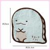 Marushin Sumikko Gurashi Eidechse Mini Hand Charakter Perfektes Geschenk für 6575005400 Handtuch, Handtuch, Taschentuch, 100% Baumwolle, Saugfähig, Geburtstage, Ausgestanzt