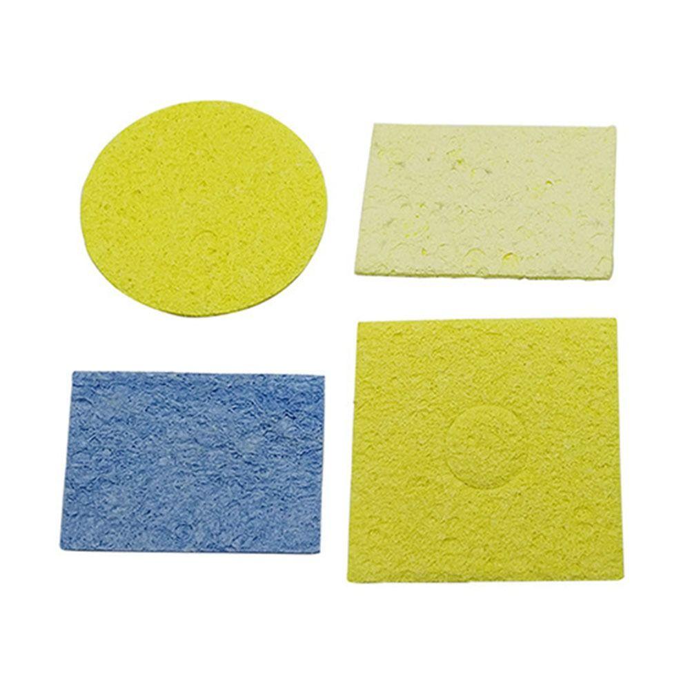 10Pcs Thickened Soldering Iron Tip Cleaning Sponge  Circuit Board Assembly and Welding