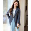 TERRE BLEUE Damen Zweireiher-Blazer