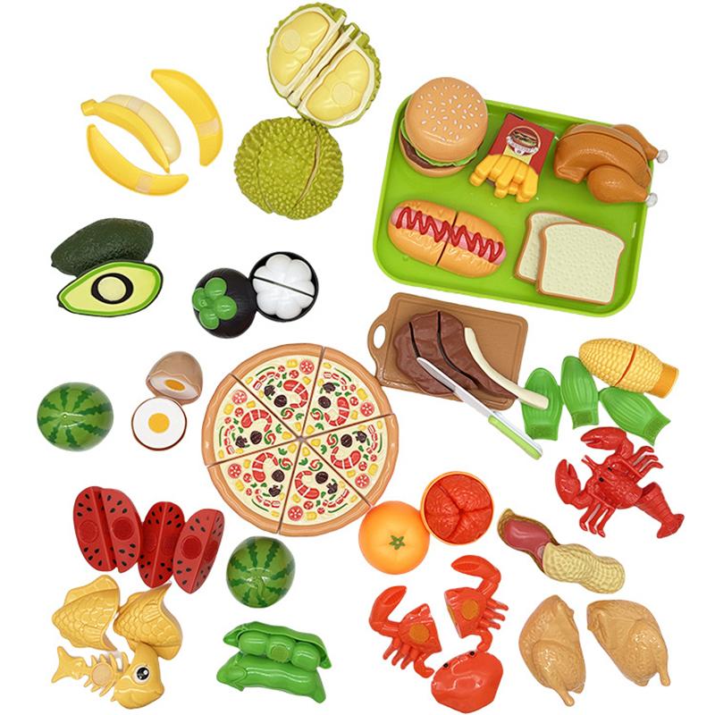 1 Peça Montessori Pasta Chechele Simulação Durian Toranja Cereja Brinquedo Educacional Casa de Brincar Descompressão Brinquedo Educacional Presente