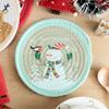 Anti-scalding Coaster Heat Insulation Pot Pad Christmas Woven Cotton Placemat  Table Decoration