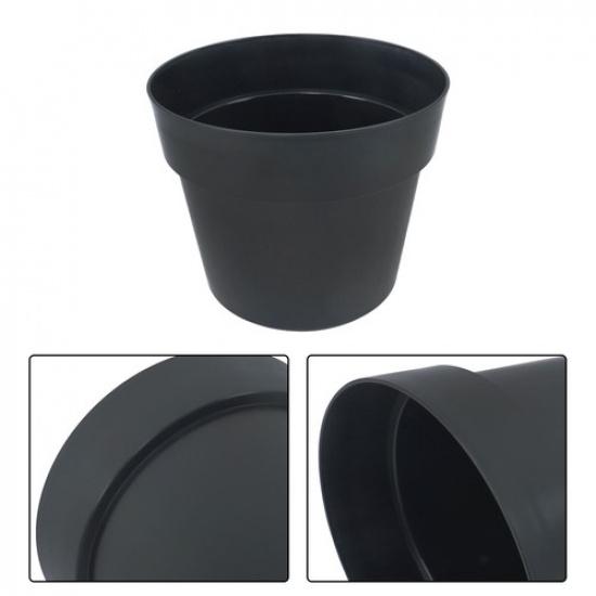 5 Gallon Pots For Plants 12 Inch Plastic Nursery Pots With Drainage Holes Round