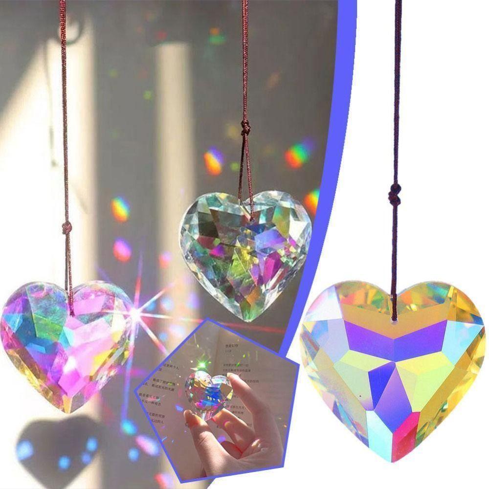 Window Hangings Crystal Prisms Ornament Hanging Crystals Crystal Hanging Pendant Garden