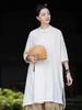 26 Chinese National Style Women's Linen Zen Meditation Outfit
