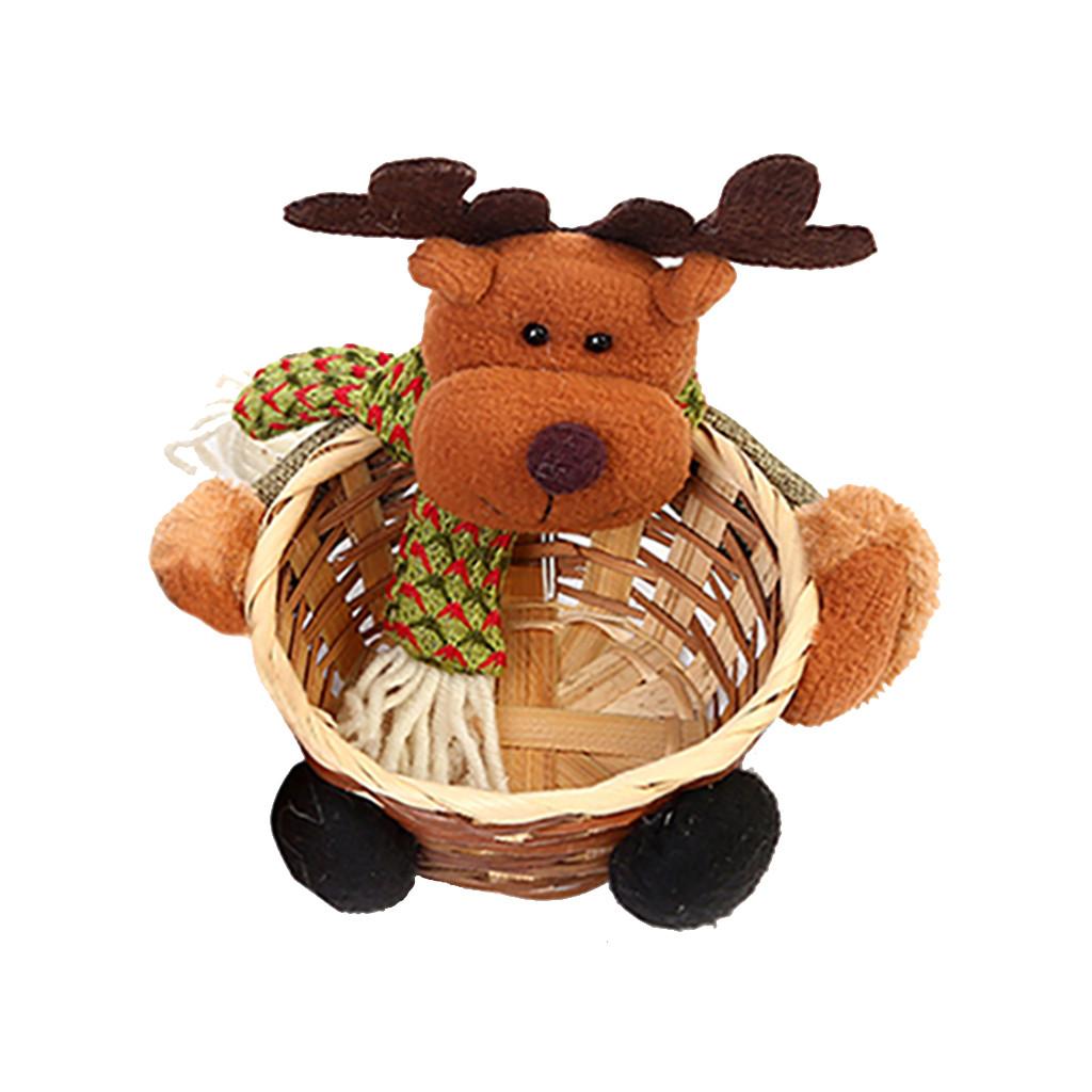 Christmas Candy Storage Basket Decoration  Storage Basket Gift Small